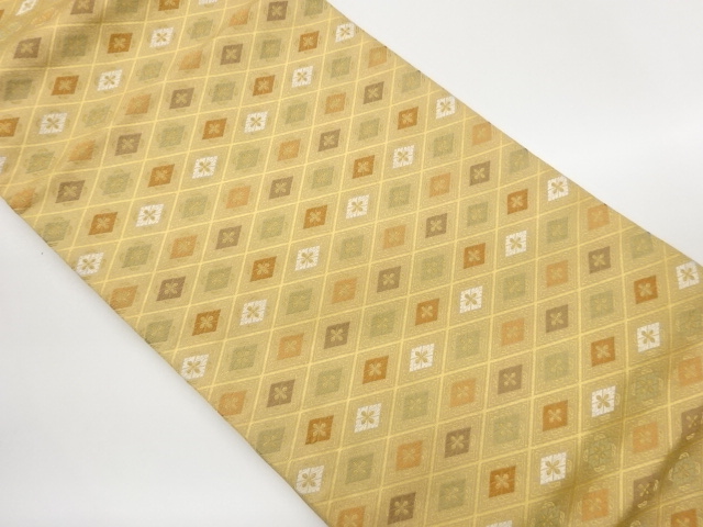 JAPANESE NAGOYA OBI / WOVEN RHOMBUS
